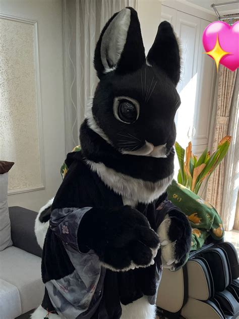 bunny fursuit|realistic bunny fursuit.